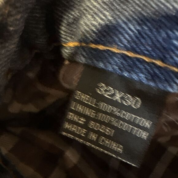 Guide Gear SOFT Flannel Lined Jeans Men 32x30 Carpenter Style Very Warm Workwear - Picture 11 of 12